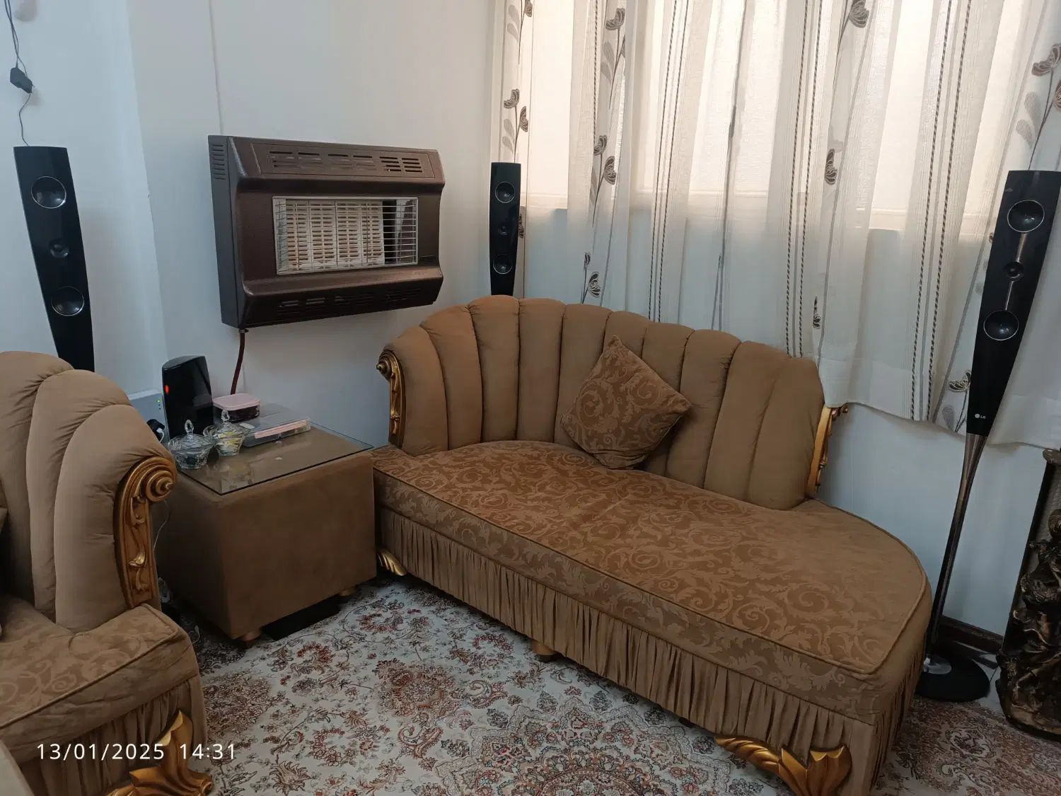 ست راحتی 5نفره مخمل|مبلمان خانگی و میز عسلی|تهران, هفت چنار|دیوار