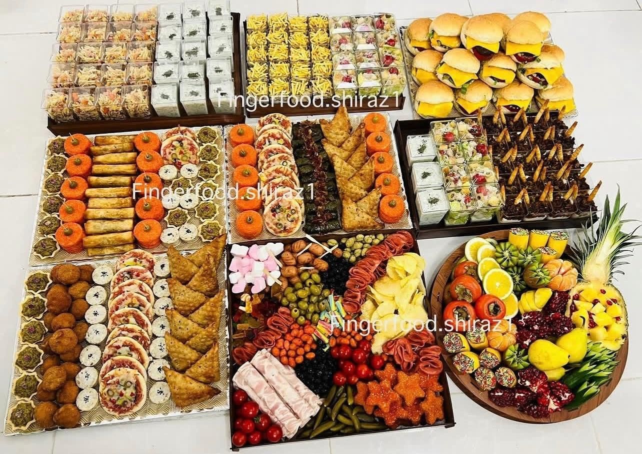 فینگرفود ، پک پذیرایی ، فینگر فود ، دسر|خدمات پذیرایی، مراسم|شیراز, معالیآباد|دیوار