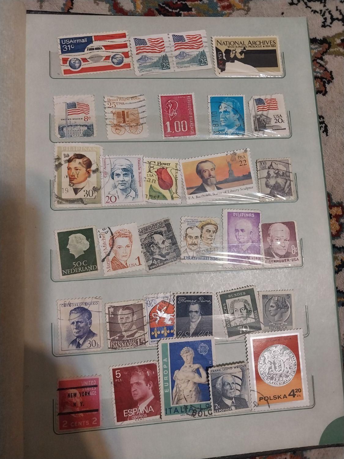آلبوم تمبر|کلکسیون سکه، تمبر، اسکناس|کرج, فاز ۱ مهرشهر|دیوار
