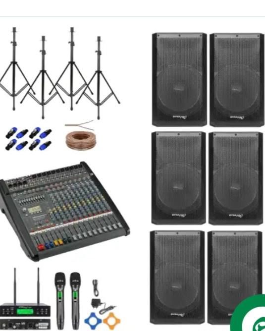 باند بلندگو میکروفن پاورمیکسر  شیپوری|سیستم صوتی خانگی|تهران, صادقیه|دیوار