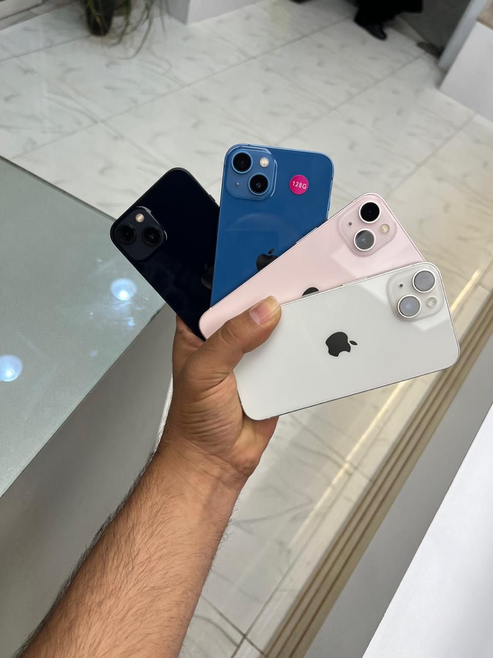 اپل iPhone 13 با حافظهٔ ۱۲۸ گیگابایت در حد|موبایل|کاشان, رجایی|دیوار
