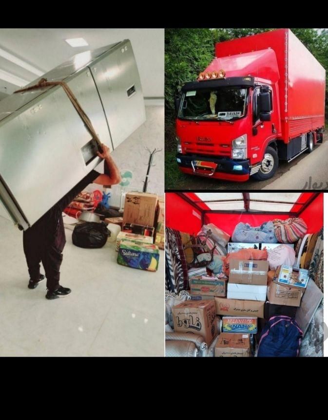 حمل بار ، حمل اثاثیه منزل باکارگرحرفه ی|خدمات حمل و نقل|رشت, کوی مهر|دیوار