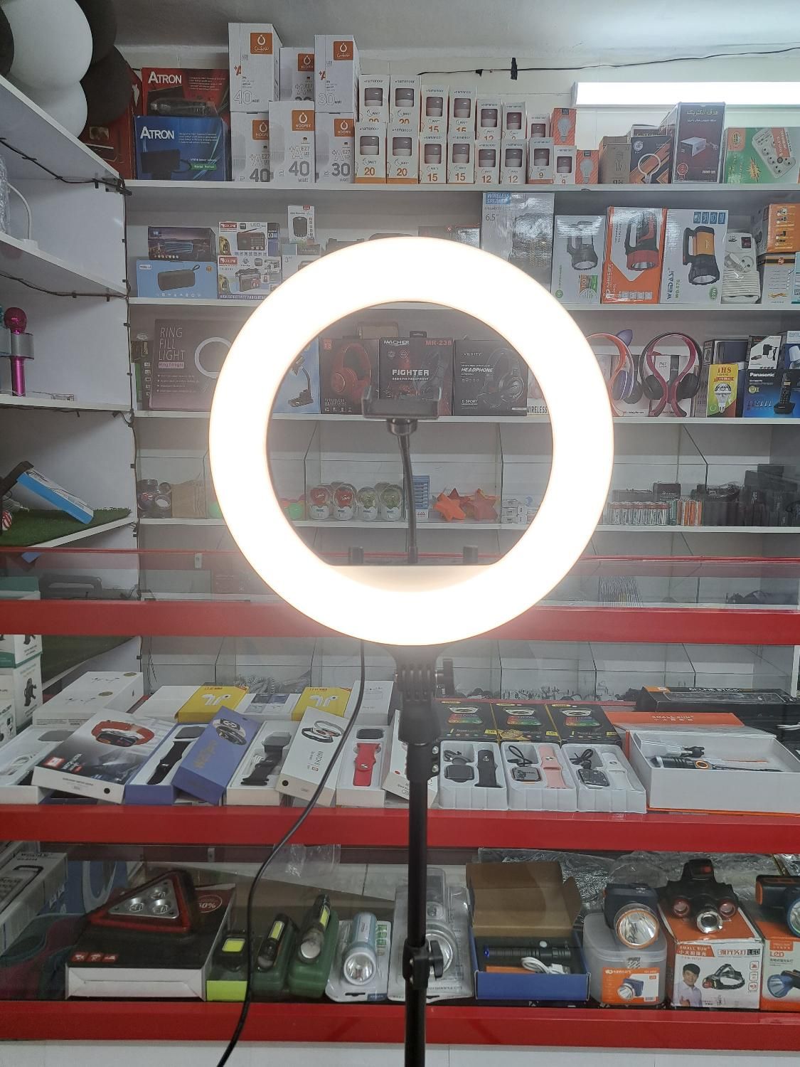 رینگ لایت 14 اینچ|دوربین عکاسی و فیلم‌برداری|بیرجند, |دیوار