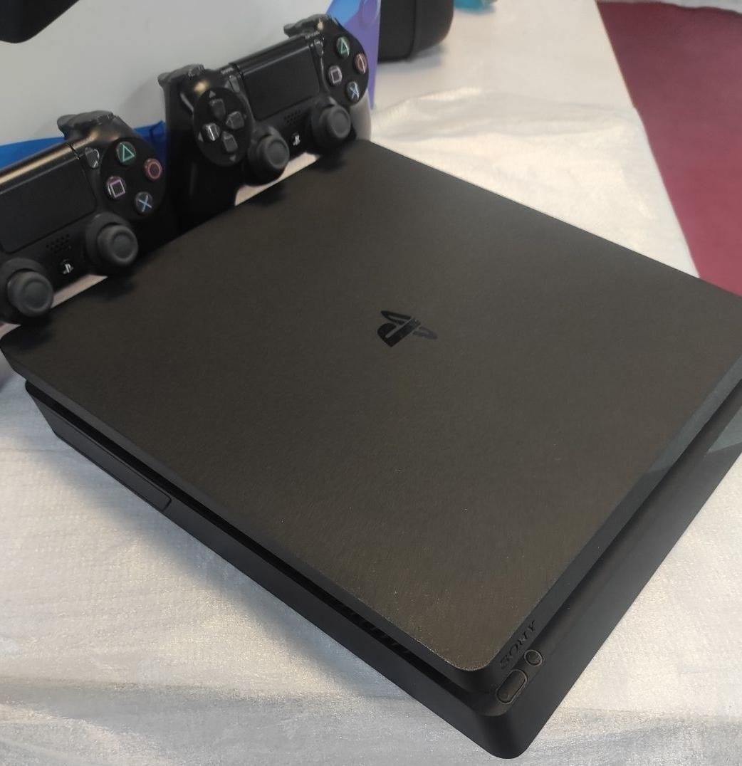 کنسولslim ps4 یک ترابایت دودسته فول بازی با ضمانت|کنسول، بازی ویدئویی و آنلاین|کرج, گوهردشت|دیوار