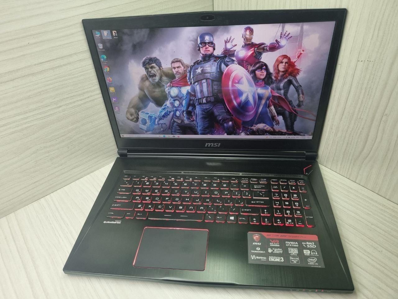 گیمینگ قدرتمندMsi Gaming Gs73V i7 گرافیک ۶ Gtx1060|رایانه همراه|تهران, باغ فیض|دیوار