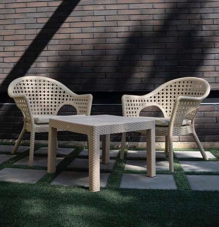 صندلی پلاستیکی ناهارخوری سبدی حصیری|میز و صندلی غذاخوری|تهران, خرمشهر|دیوار