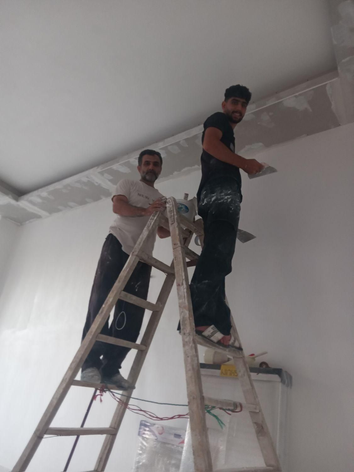 نقاشی ساختمان.با کیفیت خوب وبا مدیریت آقاسی|خدمات پیشه و مهارت|اقبالیه, |دیوار