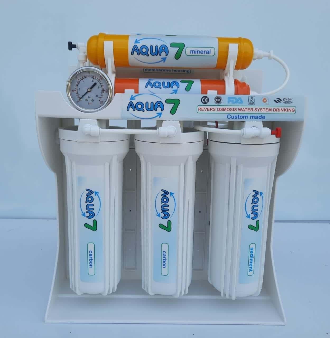 دستگاه تصفیه آب آکوا 7 فیلتره تایوانی مدل AQUA700|آب‌سردکن و تصفیه آب|شهریار, |دیوار
