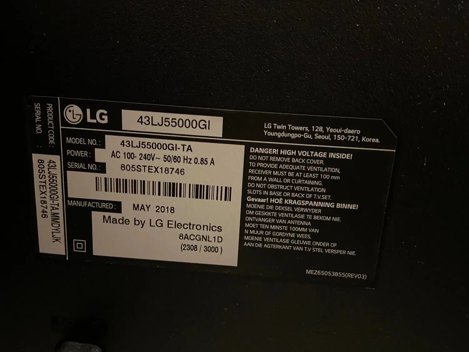تلویزیون LG اصل - LED|تلویزیون و پروژکتور|تهران, تهرانسر مرکزی|دیوار