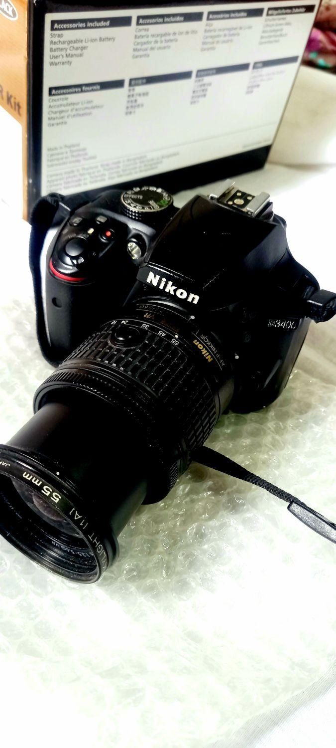 دوربین عکاسی و فیلمبرداری nikon d3400|دوربین عکاسی و فیلم‌برداری|رشت, گلسار|دیوار