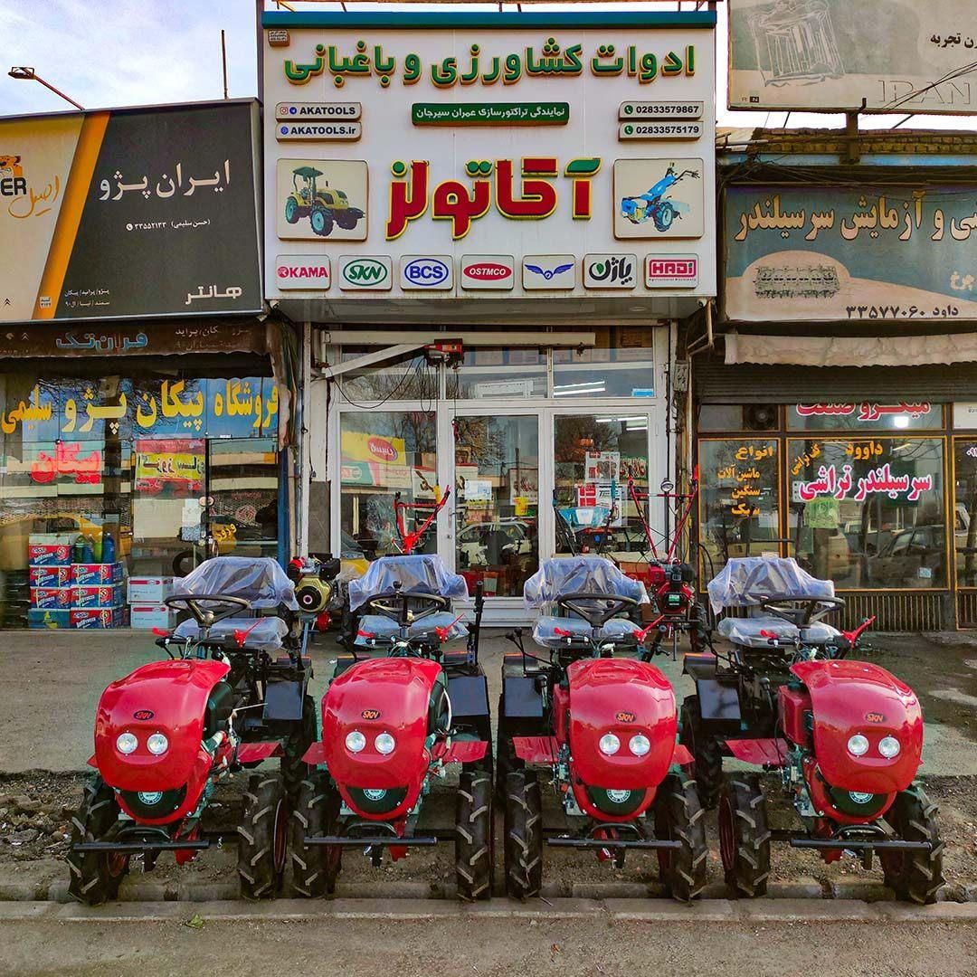 تیلر چهار چرخ کمرشکن مینی تراکتور|ماشین‌آلات صنعتی|قزوین, |دیوار