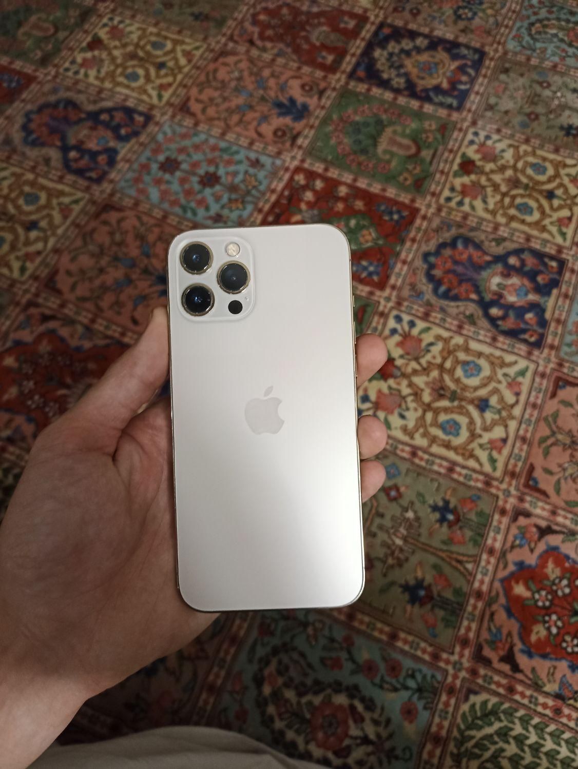 اپل iPhone 12 Pro Max ۲۵۶ گیگابایت ایفونapple zaa|موبایل|تهران, چیتگر|دیوار