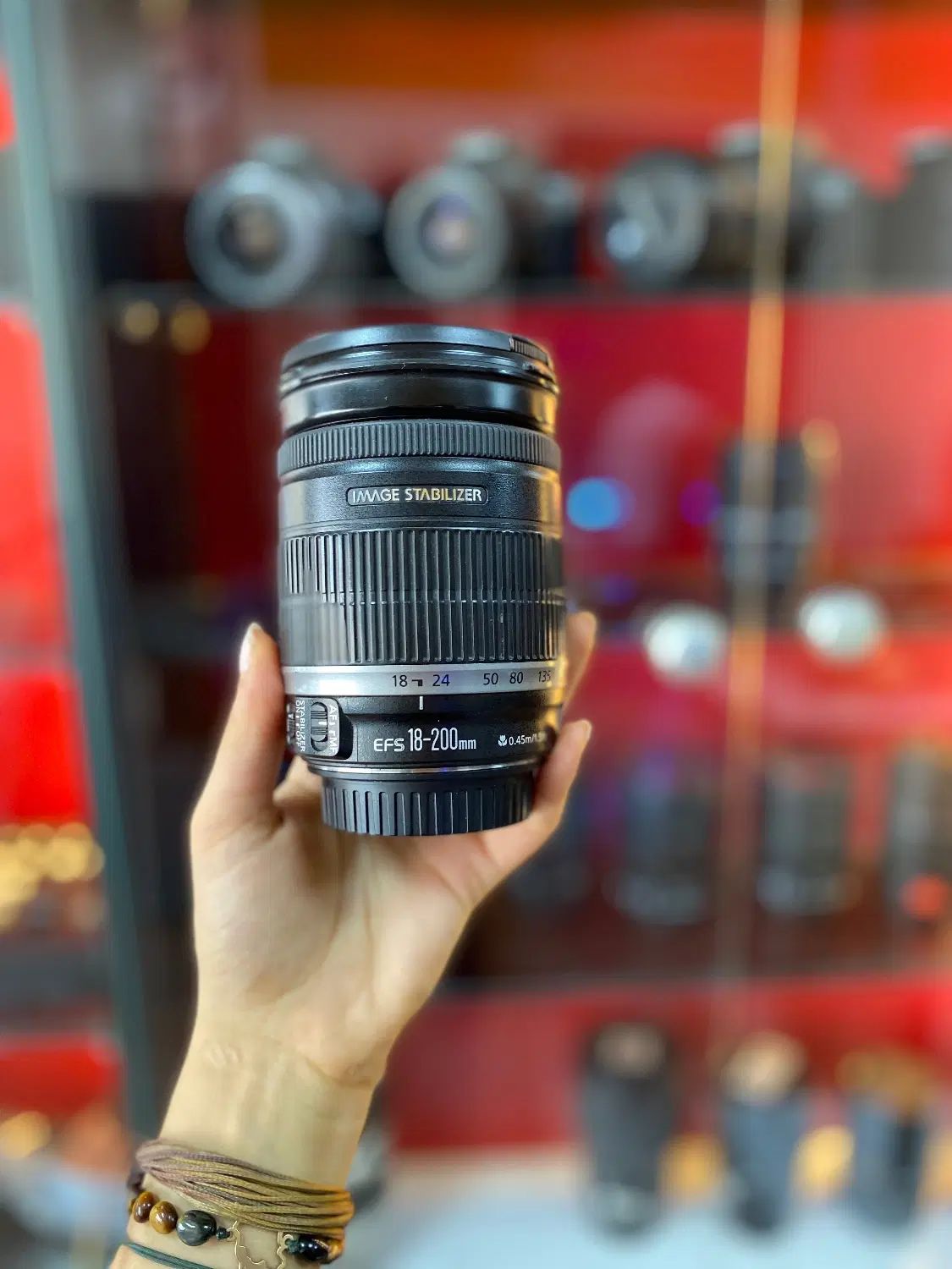 لنز canon 18-200mm|دوربین عکاسی و فیلم‌برداری|تهران, بازار|دیوار