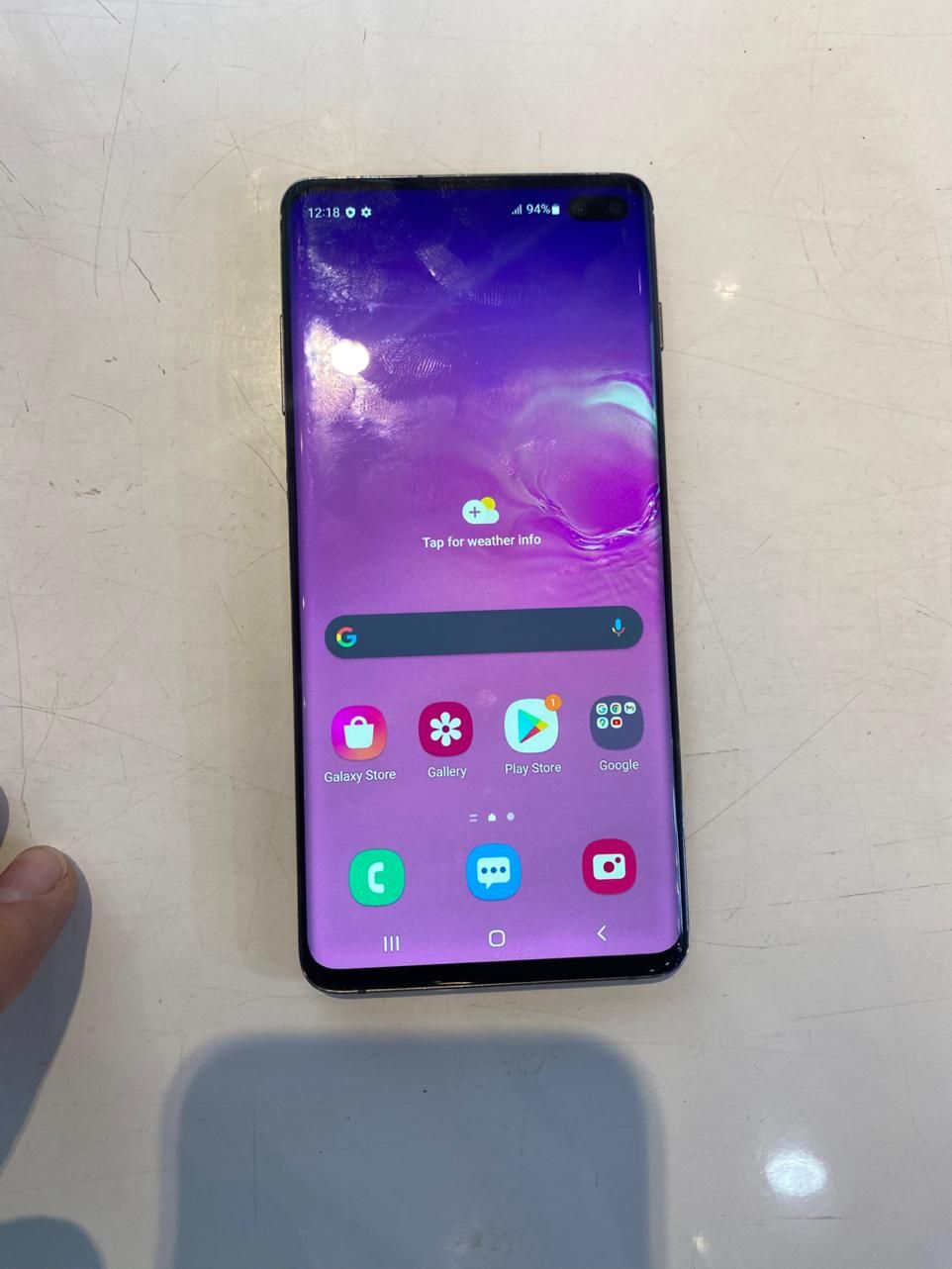 سامسونگ Galax S10 pluse+با حافظهٔ ۱۲۸ گیگابایت|موبایل|اصفهان, چرخاب|دیوار