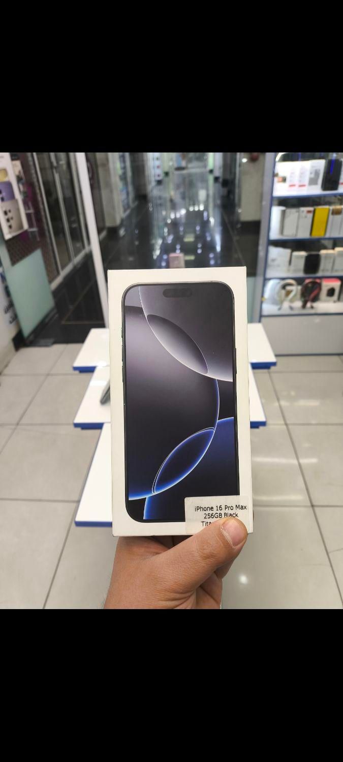 اپل iPhone 16 Pro Max با حافظهٔ ۲۵۶ گیگابایت|موبایل|تهران, تهرانپارس غربی|دیوار