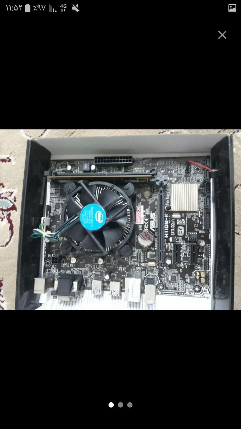 باندل مادربرد cpu رم فن|قطعات و لوازم جانبی رایانه|کرمانشاه, |دیوار