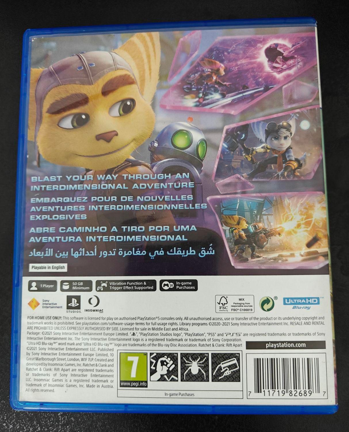 بازی ratchet and clank ps5 برای پلی استیشن فایو|کنسول، بازی ویدئویی و آنلاین|اردبیل, |دیوار