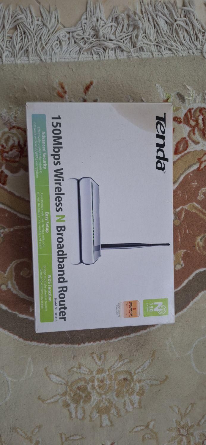 روتر مارک تندا با کیفیت عالی|مودم و تجهیزات شبکه|تهران, شهرک شهید باقری|دیوار