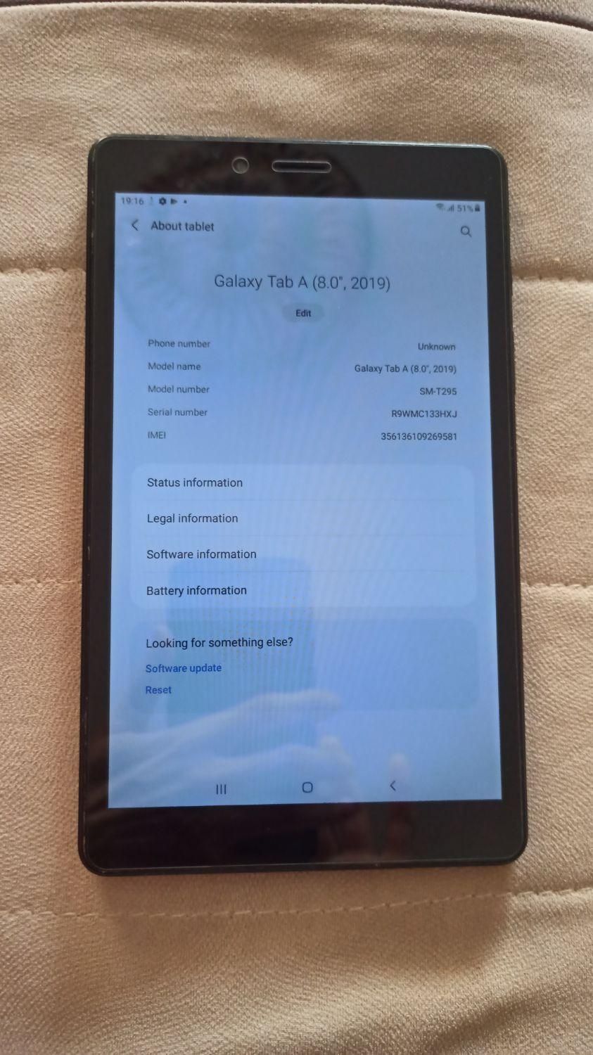 تبلت سامسونگ مدلSm-T295 Galaxy Tab A 8.0 2019 LET|تبلت|ایلام, |دیوار