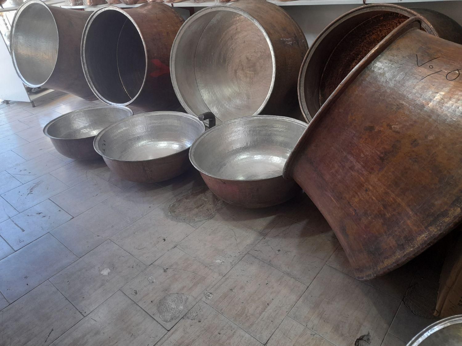 دیگ شله وپاتیل حلوا مسی بدون واسطه|ظروف پختوپز|مشهد, رسالت|دیوار