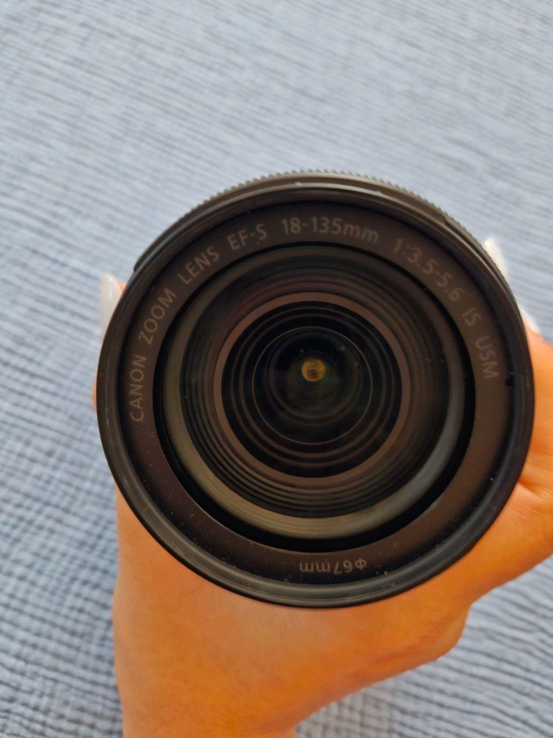 دوربین Canon 2000D به همراه لنز ۱۸ ، ۱۳۵|دوربین عکاسی و فیلم‌برداری|ورامین, |دیوار