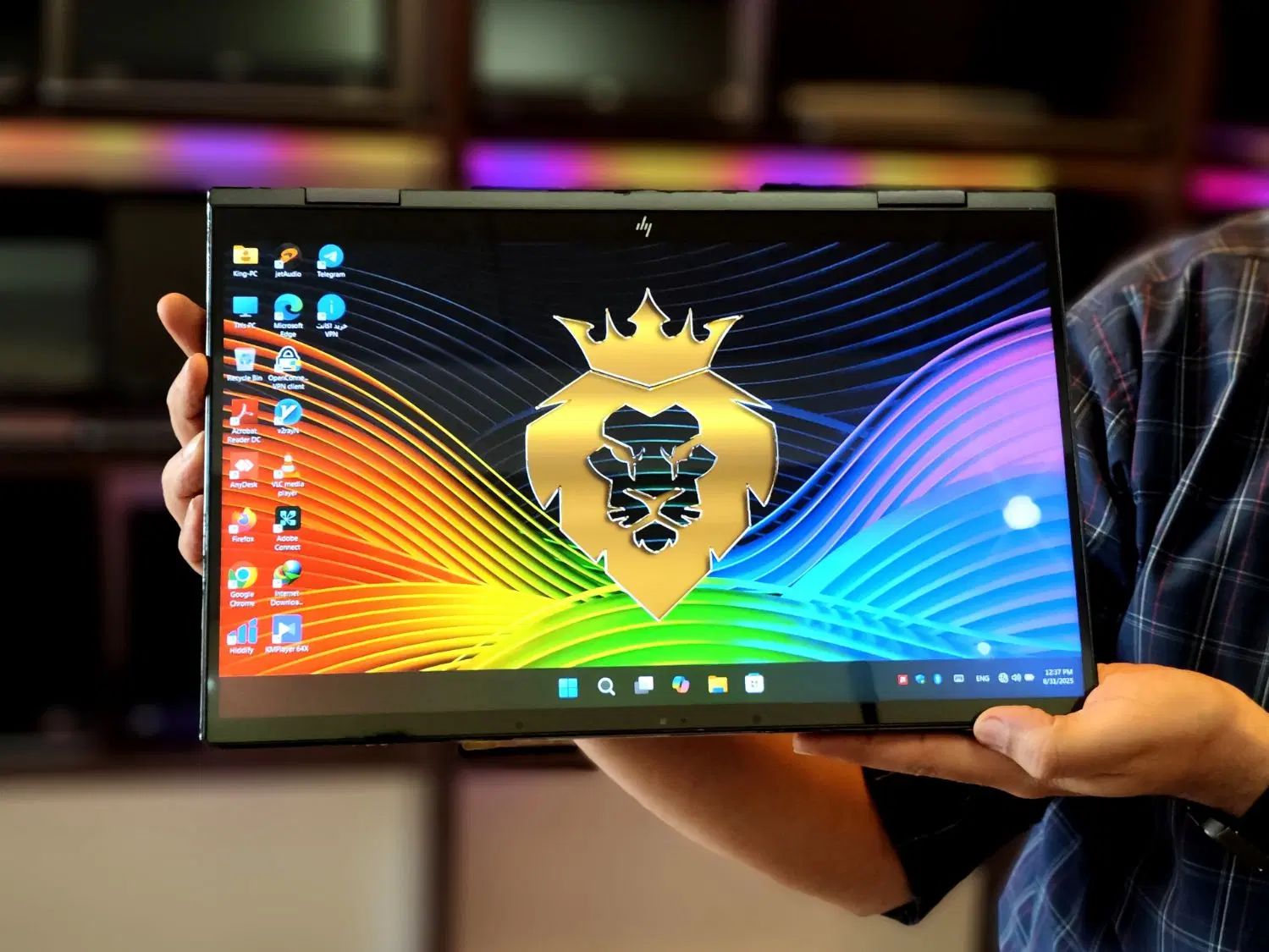 تبلتشو 12 هسته‌ Ryzen 5 لوکس hp قویتر از i5 نسل 13|رایانه همراه|تهران, میدان ولیعصر|دیوار