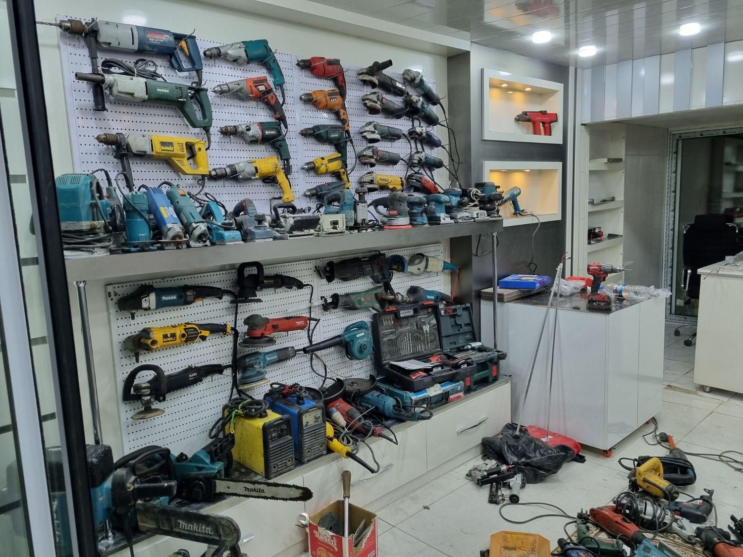 دریل فرز اره سنباده پولیش ابزار استوک|ماشین‌آلات صنعتی|اصفهان, هفتون|دیوار