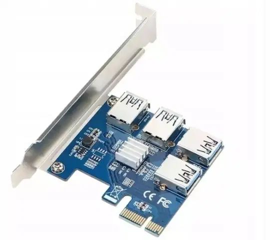 تبدیل pci exبه usb.  داری ۴ پورت،وچیپست دار|قطعات و لوازم جانبی رایانه|تهران, فلسطین (میدان انقلاب)|دیوار