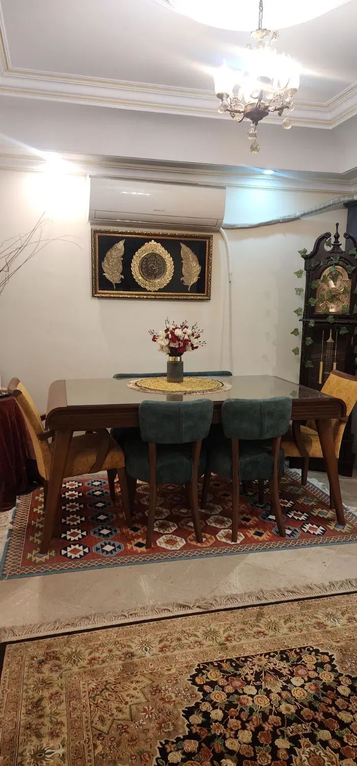 میز ناهار خوری ۶ نفره با قابلیت ۸ نفره مناسب عروس|میز و صندلی غذاخوری|تهران, سعادت‌آباد|دیوار