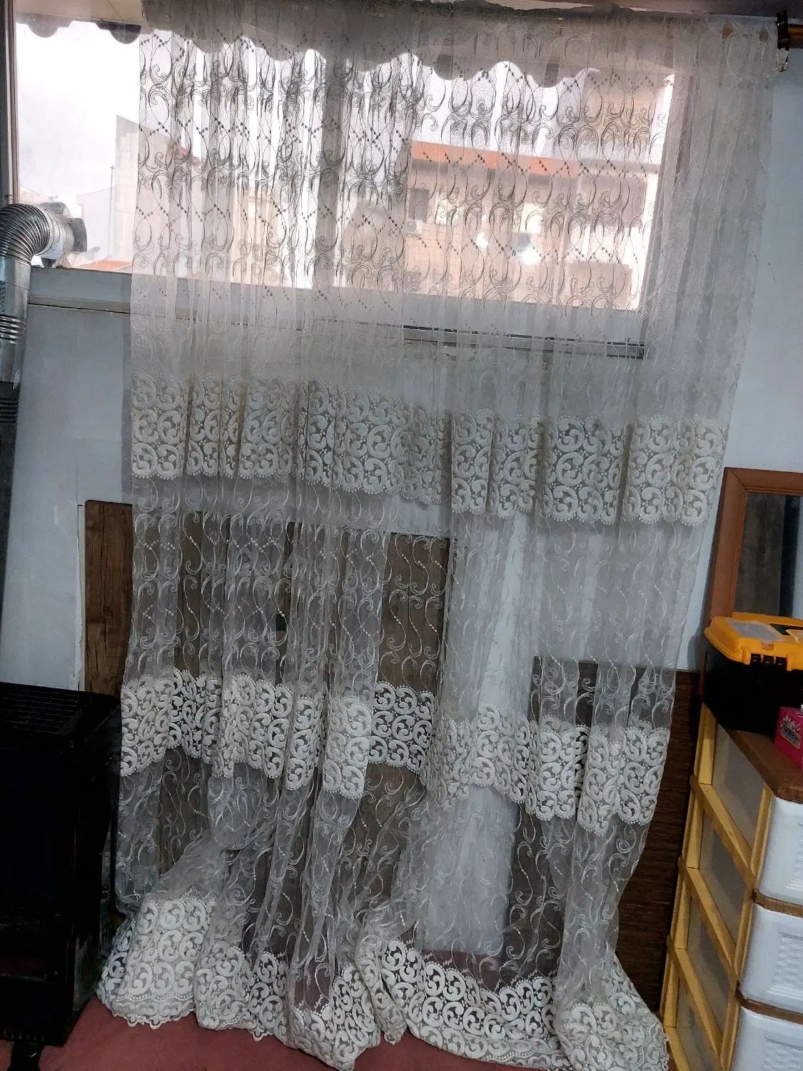 پرده|پرده، رانر، رومیزی|رشت, گلباغ نماز|دیوار