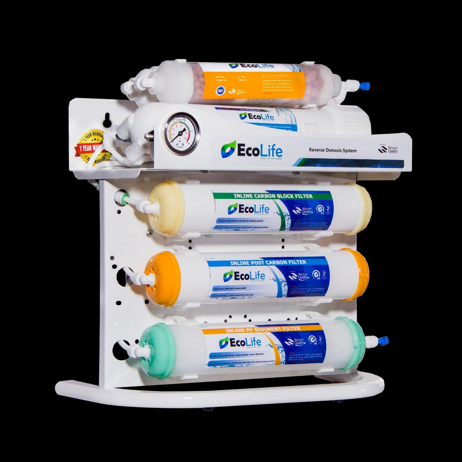 دستگاه تصفیه آب مدل + Ecolife plus|آب‌سردکن و تصفیه آب|ساری, |دیوار