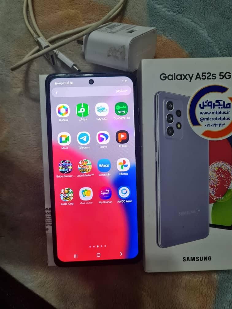 سامسونگ Galaxy A52s 5G با حافظهٔ ۱۲۸ گیگابایت|موبایل|تهران, نارمک|دیوار
