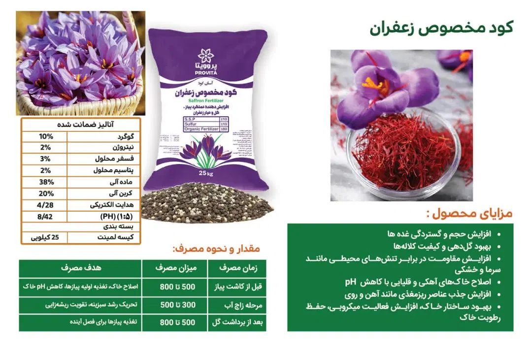 کودکشاورزی کود زعفران هیومیگ گوگرد فسفات پتاس و..|عمده‌فروشی|مشهد, آبکوه|دیوار