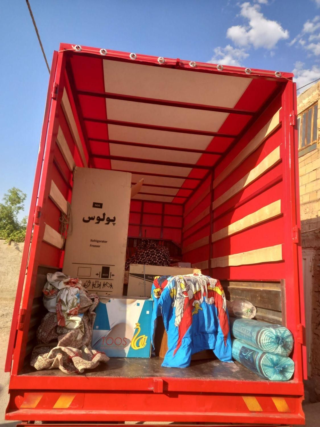 حمل اسبابکشی منزل با جوان های زرنگ باربری میثاق|خدمات حمل و نقل|یزد, |دیوار