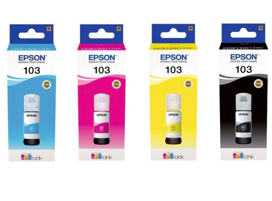 ink original epson 103|پرینتر، اسکنر، کپی، فکس|تهران, عباس‌آباد|دیوار