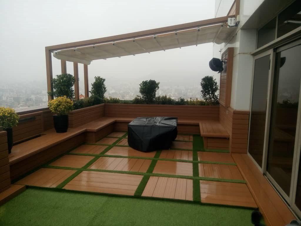 چوب پلاست،ترمو/آلاچیق-تراس سبز-روف گاردن|مصالح و تجهیزات ساختمان|مشهد, وکیلآباد|دیوار