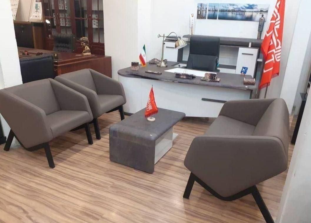 ست مبل اداراتی خلبانی استوانه ای مشاور املاک|دفتر کار|کرج, برغان|دیوار
