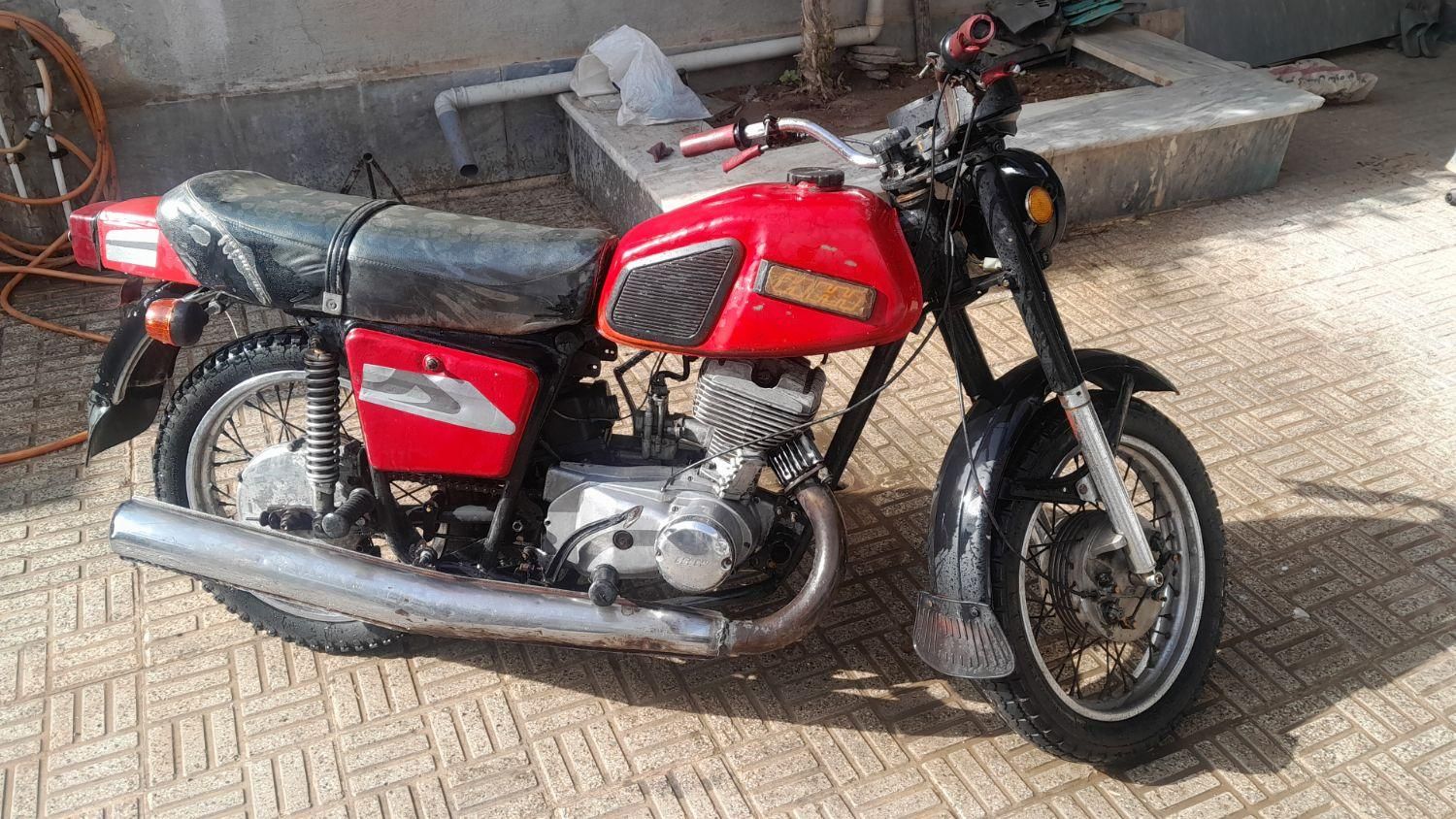 ایژروستا350ccتک اگزوز|موتورسیکلت|تهران, آذری|دیوار