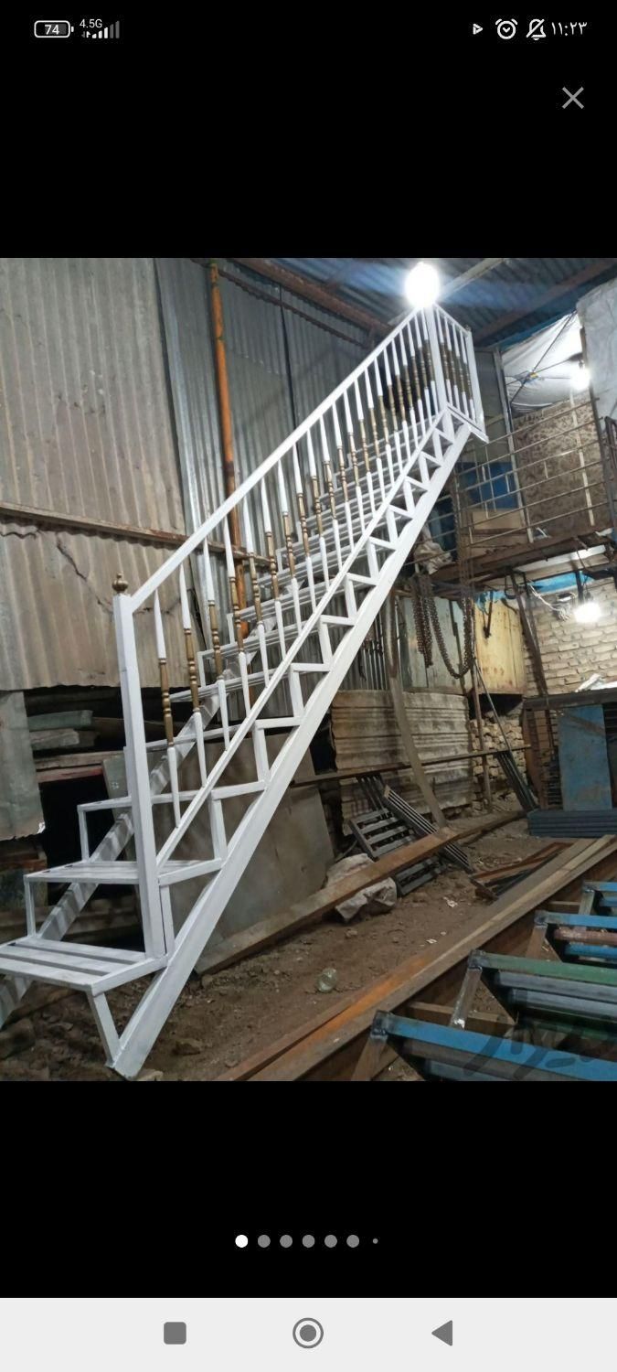 تخصص در اجراع نرده فرفورژه متری ۱۵۰ و گازکشی|خدمات پیشه و مهارت|مشهد, خین عرب|دیوار