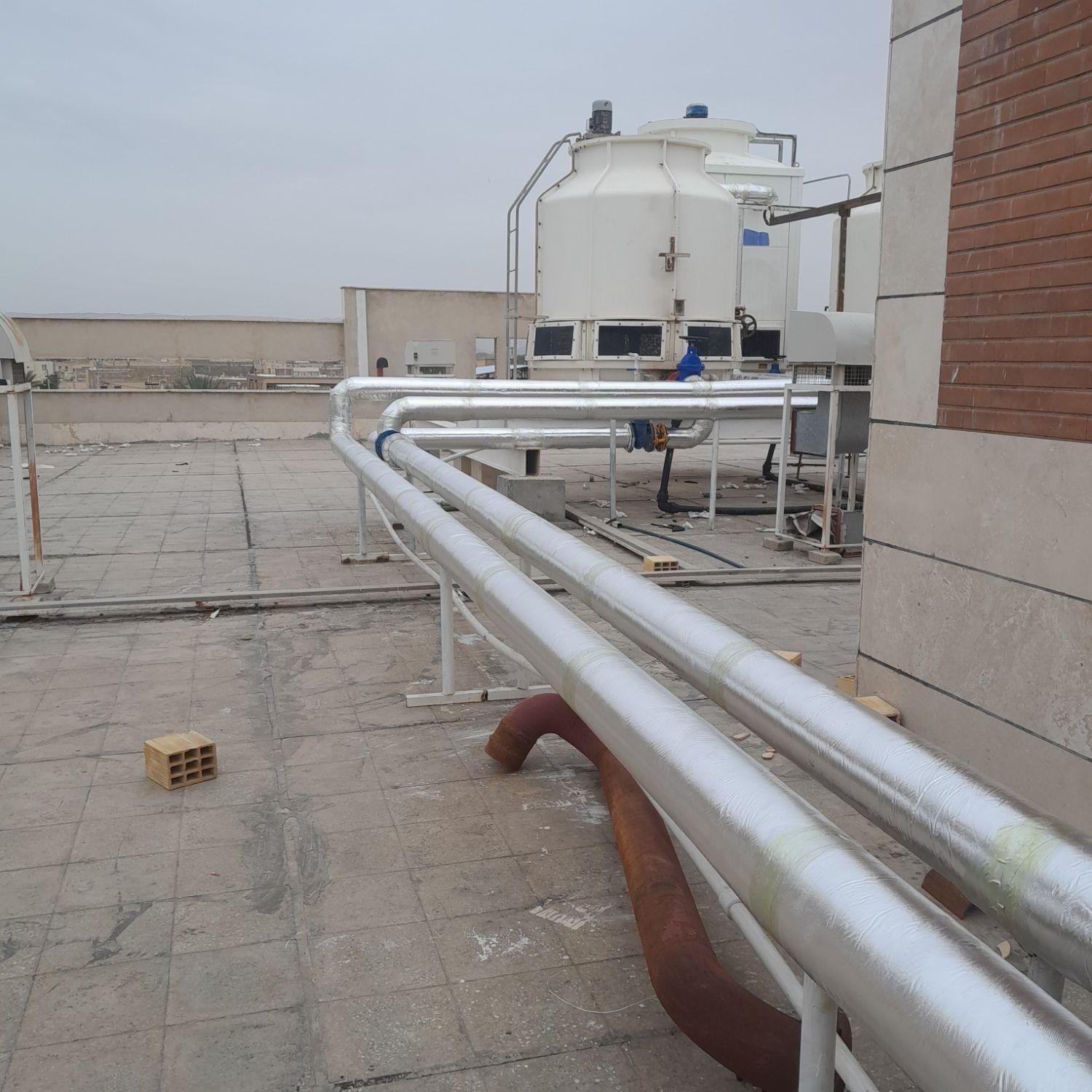 عایق کاری موتورخانه،لوله،کانال،با50%تخفیف|خدمات پیشه و مهارت|یزد, |دیوار