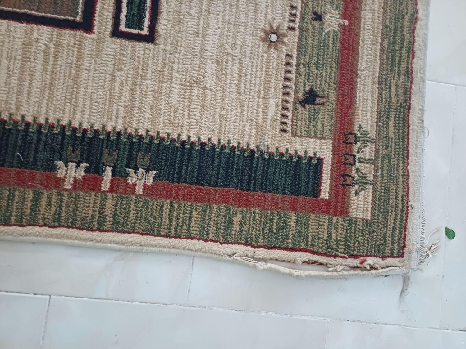 دو عددقالیچه 1در1\5گوشه یک دونش از درزش باز شده|فرش|پردیس, فاز ۸|دیوار