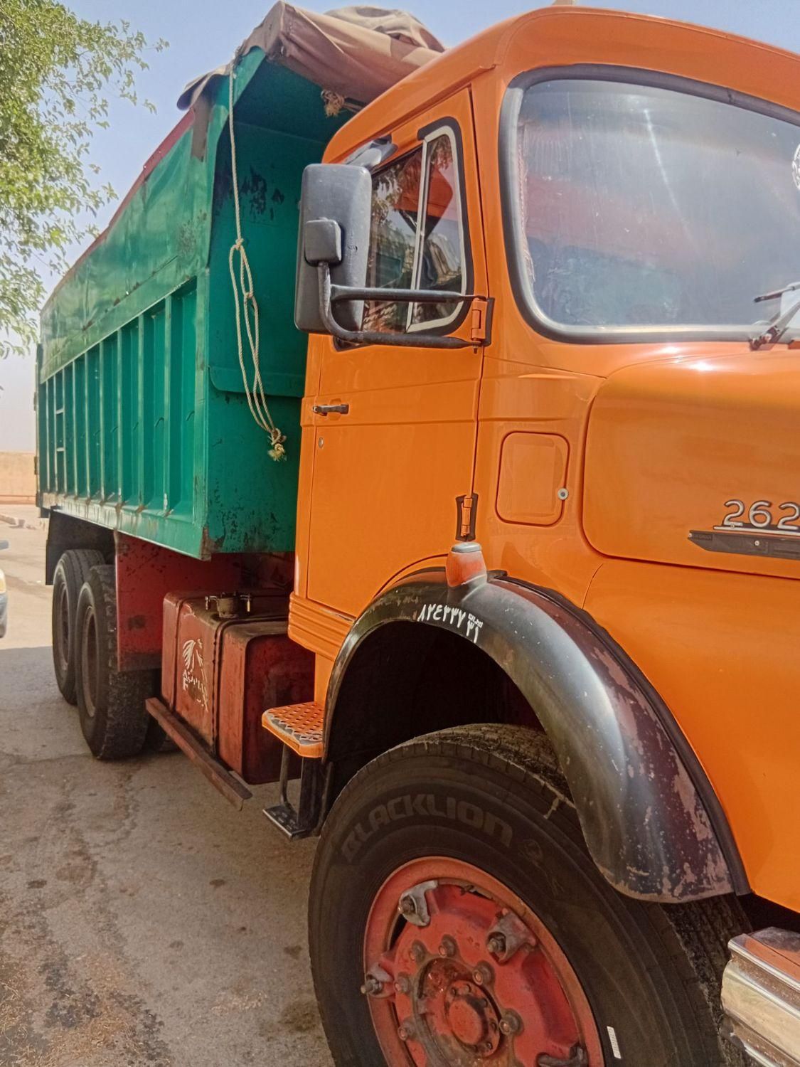 کمپرسی بنز دهچرخ|خودرو سنگین|کرمانشاه, |دیوار