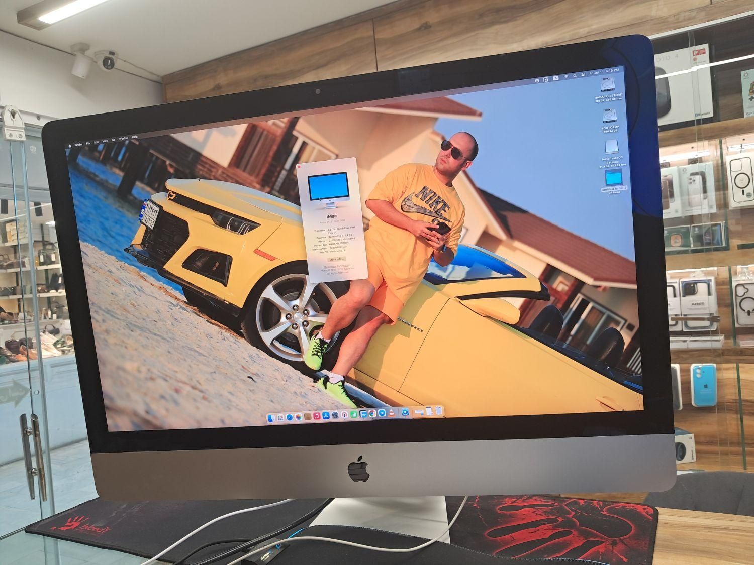 iMac ۵k ۲۷ اینچ اپل|رایانه رومیزی|مشهد, سجاد شهر|دیوار