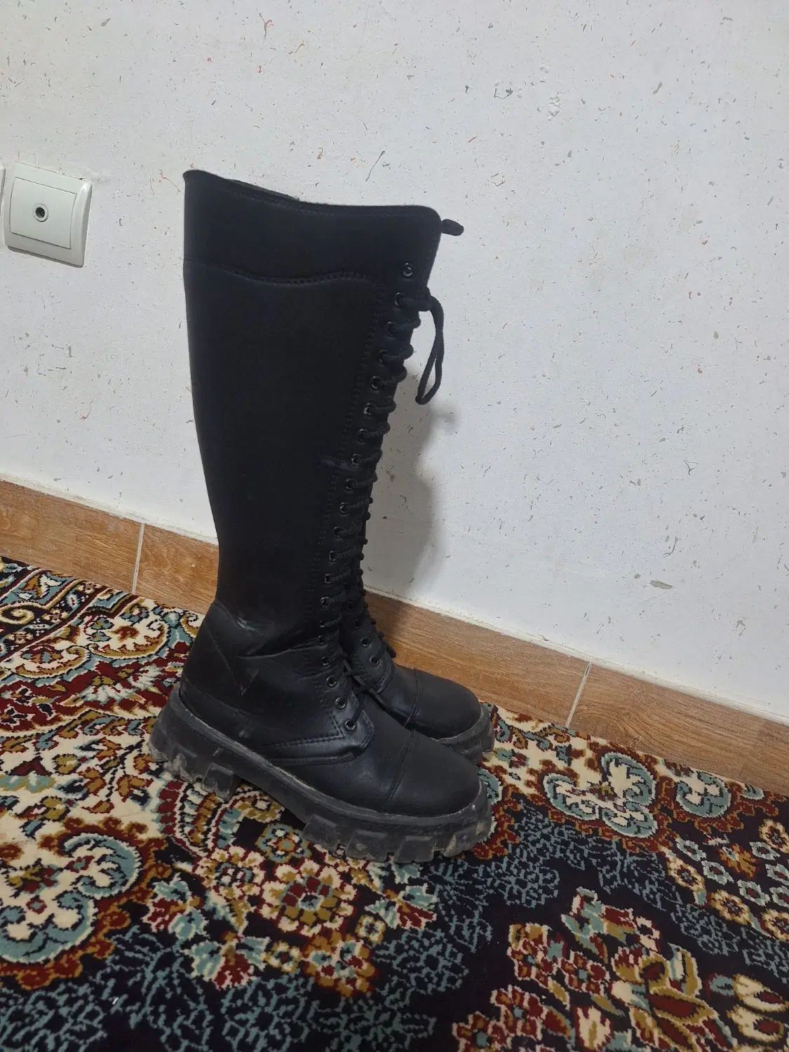 بوت بلند مشکی|کیف، کفش، کمربند|مشهد, علی آباد|دیوار