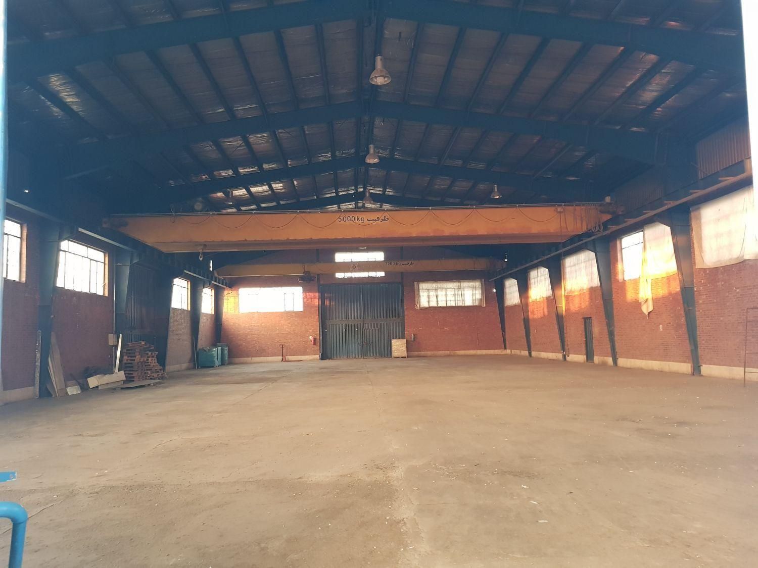 سوله 1500 متر با جرثقیل سقفی.املاک.صنعتی.کرمی|اجارهٔ دفتر صنعتی، کشاورزی، تجاری|الوند, |دیوار