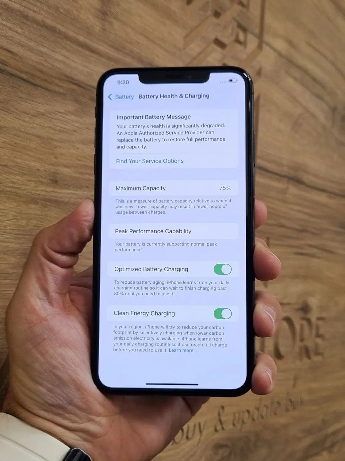آیفون XS max *دوسیم ZA * باتری 75% * فوق آک|موبایل|مشهد, وکیل‌آباد|دیوار