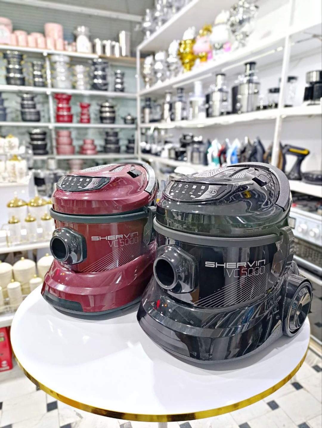 جاروبرقی شروین توستر چای ساز خردکن غذاساز ه قابلمه|جاروبرقی، جارو شارژی، بخارشو|قم, علی آباد سعدگان|دیوار