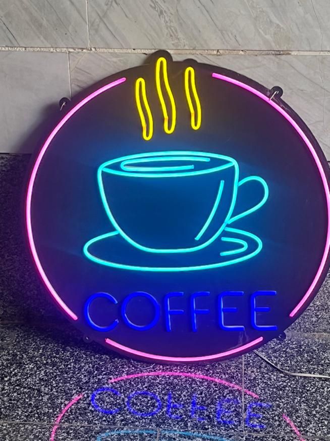تابلو نئون  Coffe|تابلو، نقاشی، عکس|تهران, خانی‌آباد|دیوار
