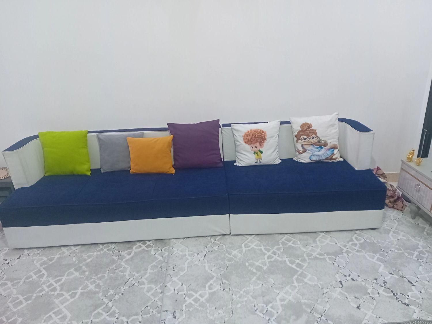مبل ۶نفره ال|مبلمان خانگی و میز عسلی|رشت, استقامت 1|دیوار