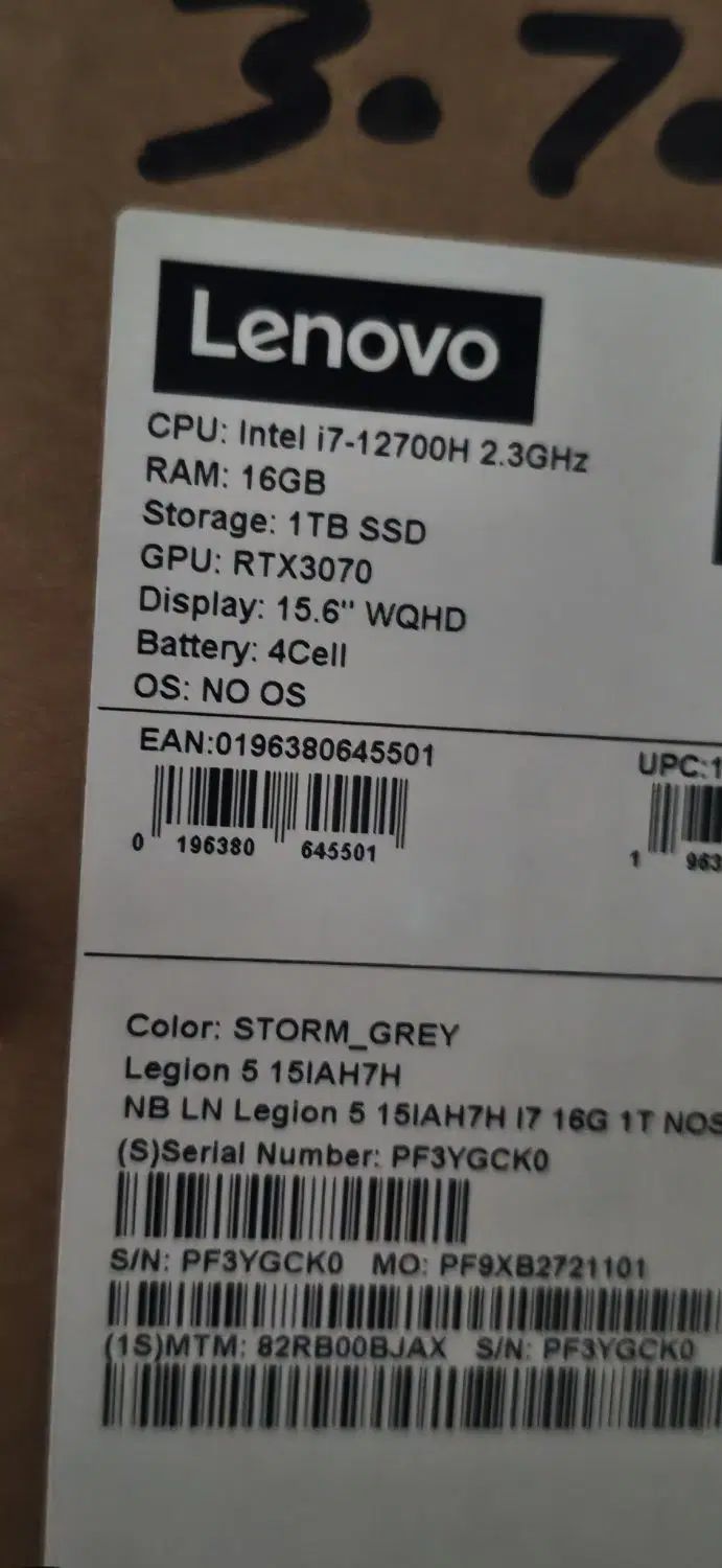 Lenovo legion 5 RTX 3070|رایانه همراه|تهران, سازمان برنامه شمالی|دیوار